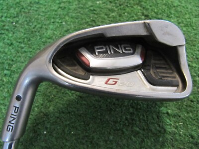 PING G20 BLACK DOT 8 IRON, PING CFS REGULAR FLEX STEEL SHAFT, LEFT-HANDED