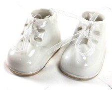 Baby Shoes Booties Ornament Porcelain White Midwest-CBK