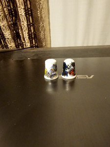 Two Ceramic Austria Thimbles