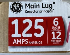 G E Industrial System TLM612FCUDP 125A Conv Load Center  Main Lug 12 Circuits