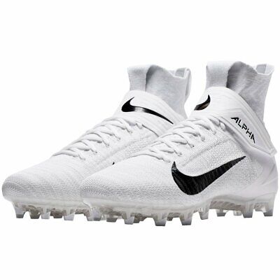 Nike Alpha Menace Elite 2 Flyknit Football Cleats White AO3374-101 Men's Size 14 | eBay