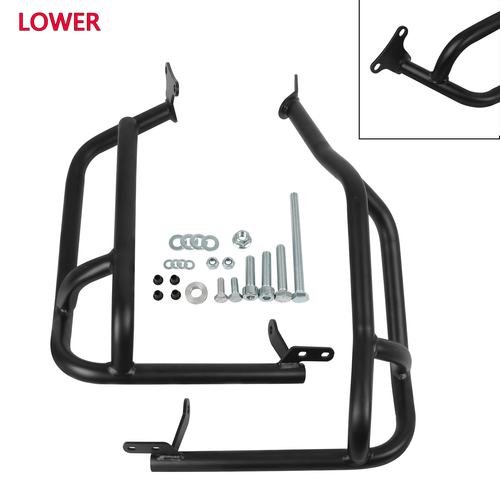 Upper&Lower Engine Tank Guard Crash Bars Protector For Honda NT1100 2022-2025 - Imagen 6 de 9