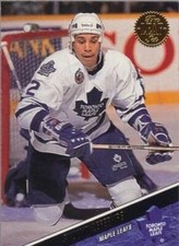 #267 Sylvain Lefebvre - Toronto Maple Leafs - 1993-94 Leaf Hockey