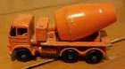 Orange Foden Cement Mixer Truck No. 26 Vintage Original Lesney Matchbox