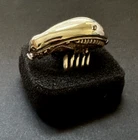 Alien Ring Sterling Silver 925 Black