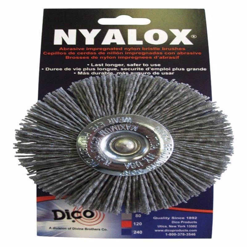 Nyalox brush outlet
