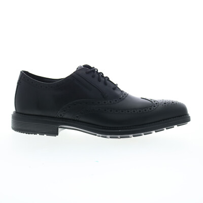 Rockport Total Motion Amalfi Wingtip CJ2858 Mens Black Wide  display picture 1