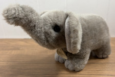 Aurora World Miyoni Baby Elephant Plush Stuffed Animal 9" Soft Grey