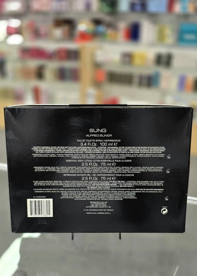 ALFRED Sung SUNG 3 件套女士礼品套装(复古配方 ● 罕见) — 第 2/4 张图片