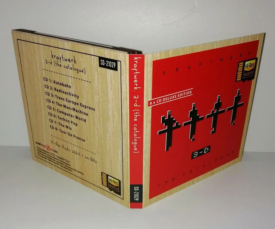 Kraftwerk - 3-D (The Catalogue) (Hi-Res Audio) (SD Card, wooden box) - Image 3 of 4