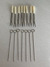 Set of Mini Skewers Fondue Forks ~ mix set Of 15 - MCM Japan Stainless Nice
