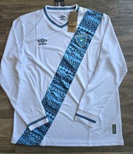 NWT Umbro Guatemala 23/24 Home Longsleeve Futbol Soccer Jersey Mens Size XL