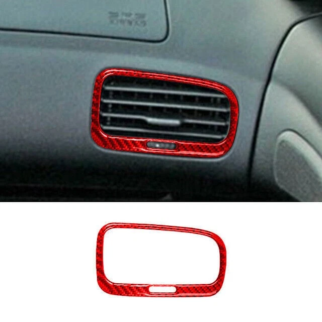 26Pcs Red Carbon Fiber Full Interior Set Cover Trim For Honda S2000 2004-2009 - Image 4 of 4