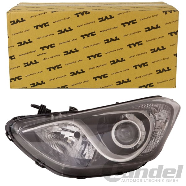 TYC Hauptscheinwerfer H7/H7 Rechts Passend FüR Hyundai I30 Kombi 1.4 - 1.6 LPG-image