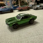 Vintage 1969 HOT WHEELS Redline USA Mighty Maverick Green No Wing