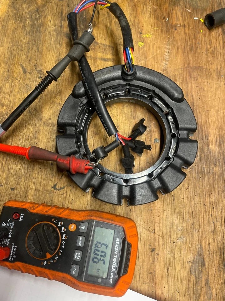 Sierra 18-5854 stator from Mariner 115hp outboard - Image 2 of 4