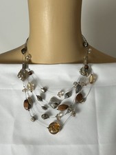 Multi-Strand Beaded Necklace
