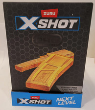 Zuru X-Shot X Shot Pro, 1 Half Clip And 1 Full Clip LOT OF 5 New In Box