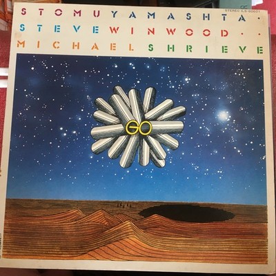 GO STOMU YAMASHTA WINWOOD SHRIEVE SCHULZ JAPANESE VINYL LP RECORD ORIG INSERT