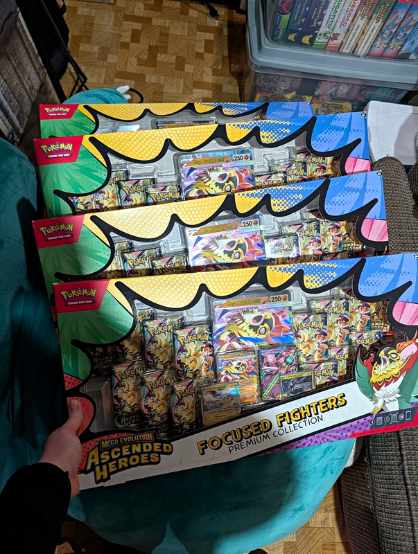 Pokemon Focused Fighters Premium Collection Ascended Heroes (4 Available)