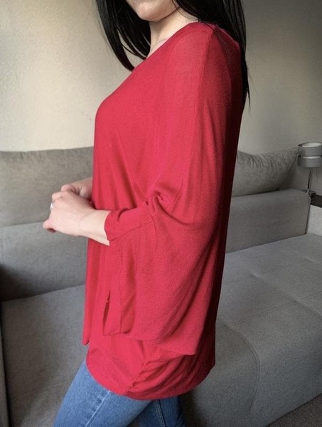Women Phase Eight Sweater Burgundy 38 / M / 46