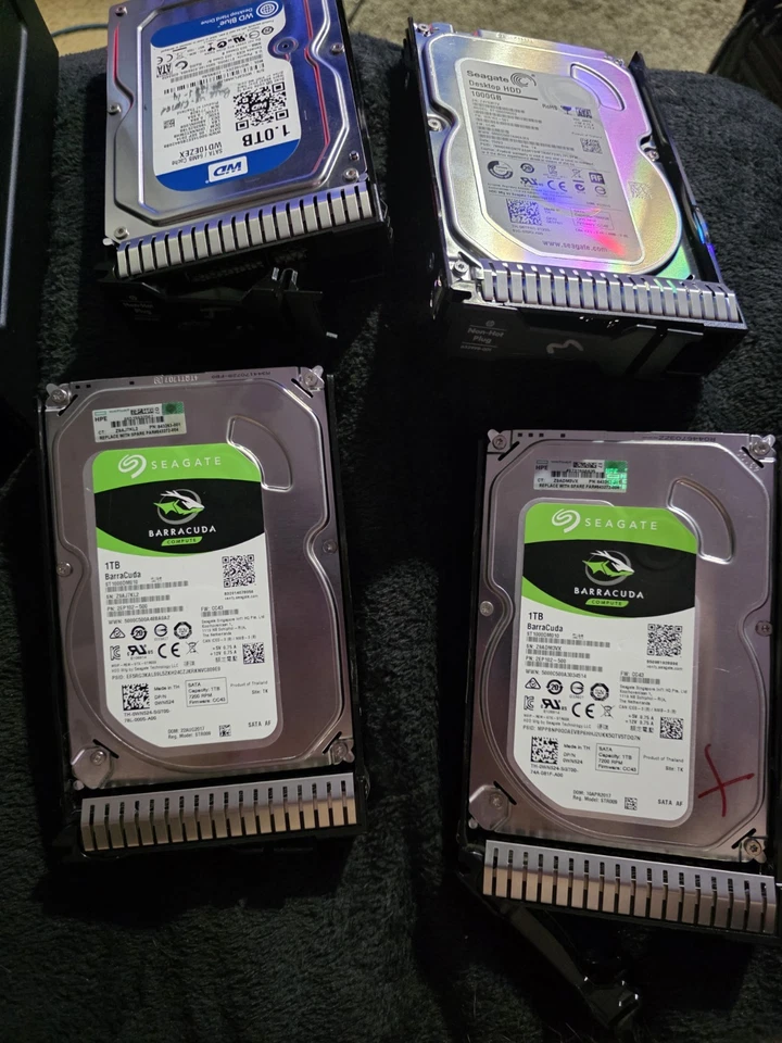 HP PROLIANT MICROSERVER GEN8, 16 GB RAM,4x 1TB HDD NO OS - Image 4 of 4