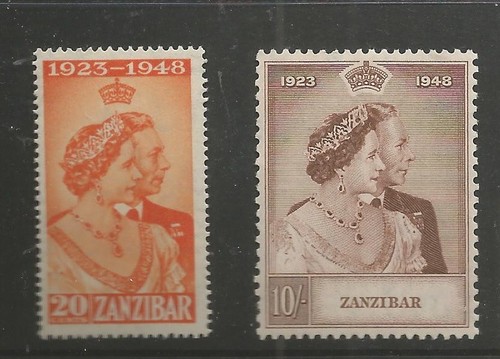 Zanzibar GVI 1948 RSW mint cat £30