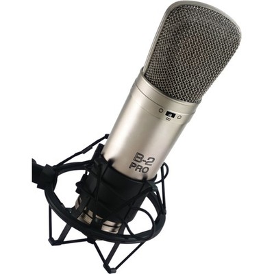 Behringer B-2 Pro Großmembran-Mikrofon Kugel/Niere,inkl.Spinne/Koffer