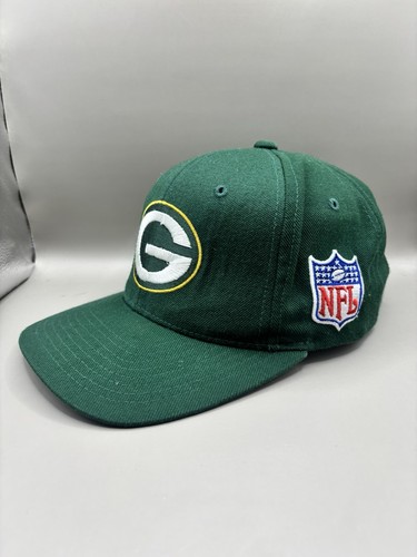 Cappello Berretto Vintage Anni 90 Green Bay Packers Strapback Starter Proline Misto Lana Verde NFL - Foto 2 di 9