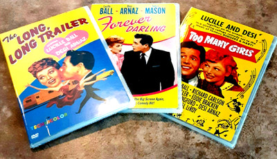 LUCY & DESI~ The Long, Long Trailer   Forever Darling   Too Many Girls (DVD) NEW