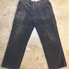Vintage Levis Corduroy Pants Adult 36x30 Black 1970s 80s Levis Menswear Hipster