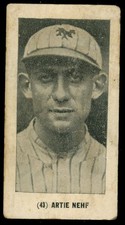 1928 W502 Strip 43 Art Nehf Chicago White Sox