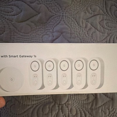 GoveeLife H5059 Water Leak Detector w/ Smart Gateway, Wi-Fi, Alexa/Google, White