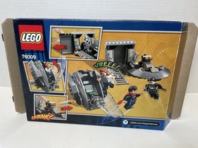 LEGO 76009 SUPERMAN - BLACK ZERO ESCAPE 3 MINIFIGS - Box and Instructions