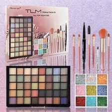 All in One Makeup Kit for Women Full Kit，Make Up Gift Set for Women with 40 Co