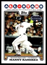Manny Ramirez 2008 Topps Updates & Highlights #UH190 Red Sox MLB READ FREE SHIP