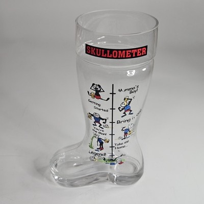 Skullometer Landmark Beer Stein/Boot Shape 1.5 Liter