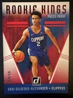 2018 Panini Donruss Basketball Press Proof Red Shai Gilgeous-Alexander #21