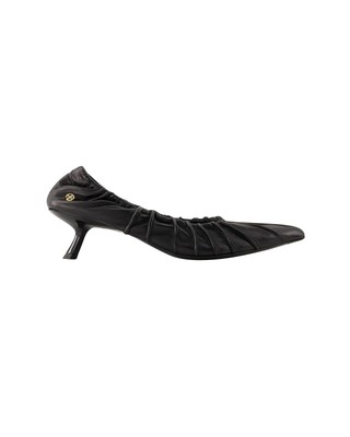 Nadine Pumps - Anine Bing - Leder - Schwarz Weiblich Schwarz 37