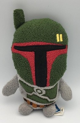 Star Wars Boba Fett stilisiert 7,5 Zoll Plüsch grün Comic Bilder Film Stofftier