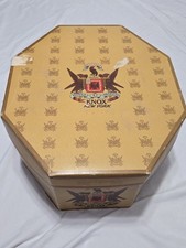 Vintage Hat Box 1940s Knox New York Octagonal BOX ONLY Display Decor