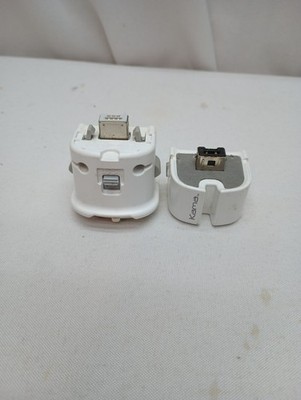 2PC Motion Plus Sensor Adapter Attachment For Wii Untested