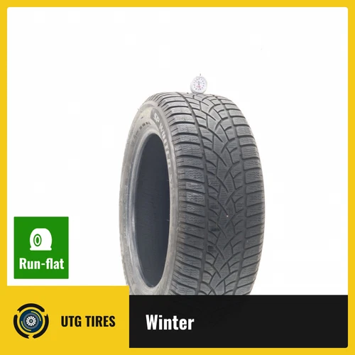 Used 225/55R17 Dunlop SP Winter Sport 3D DSST Run Flat 97H - 6.5/32