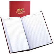 2027 At-A-Glance Standard Diary SD376 Daily Reminder, 7-3/4 x 12"