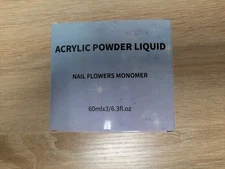 Acrylic Powder Liquid Nail Flowers Monomer 60mlx3/6.3fl.oz FREE SHIPPING 