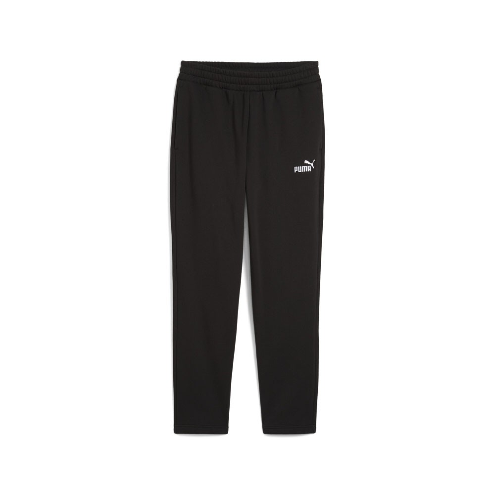 PUMA Essentials Logo Sweatpants Mens Black Casual Athletic Bottoms 68261001