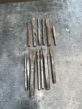 Snap-on Tools Punch And Chisels Set Of 12 Pieces As Is
