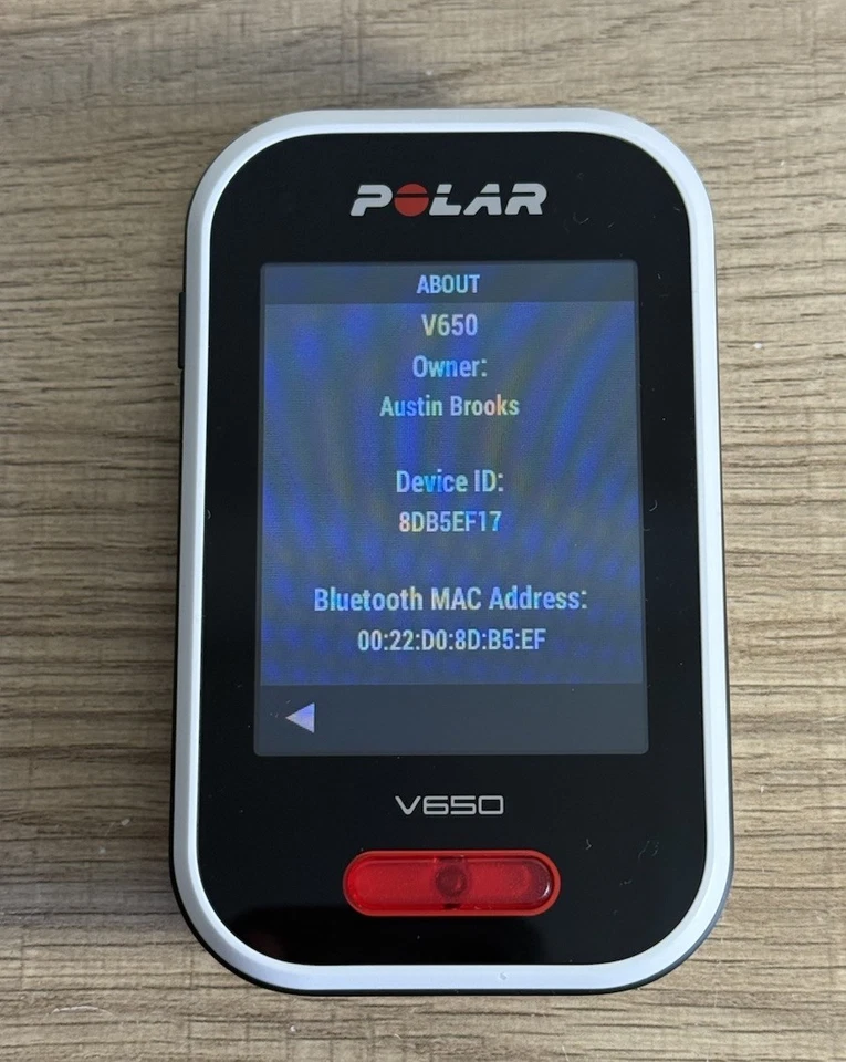 Polar V650 GPS Fahrradcomputer - nur Gerät - HR Bundle fähig - Bild 3 von 4