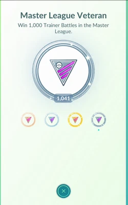 Pokémon GO! 🎖 - PvP League Medal Service | Achievement! ✅ - Buy 3 for 2!