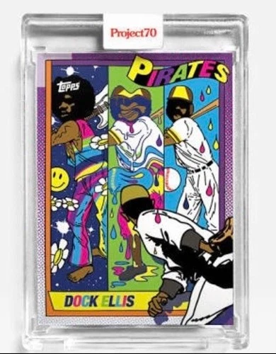 Topps Project70® Card 109 - 1990 Dock Ellis by Ermsy